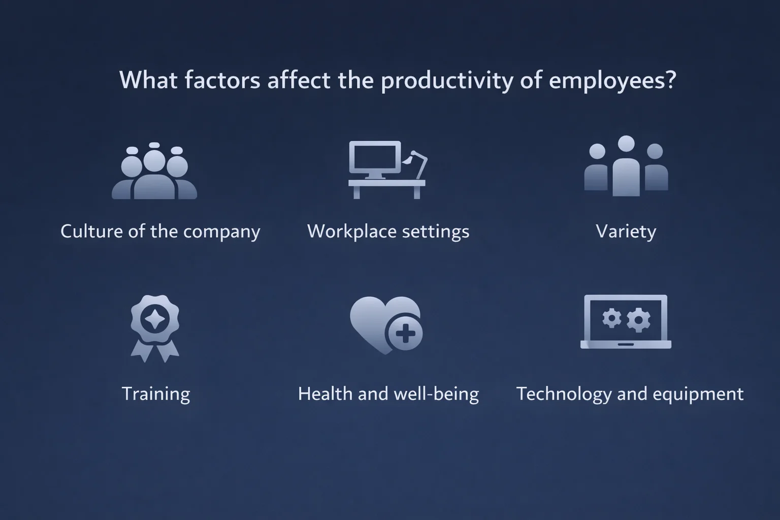 Illustration: Workplace & Employee Productivity: 11 Productivity Improvement Measures
