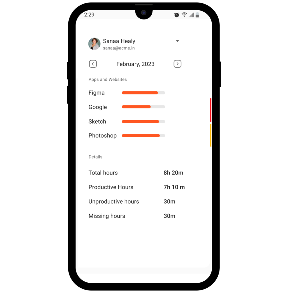 Android Time Tracking App | Flowace