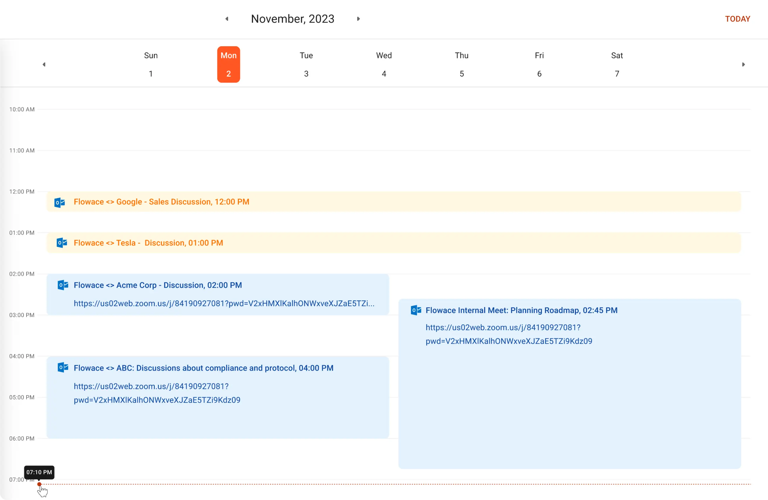 How can you benefit from Outlook Calendar integration_