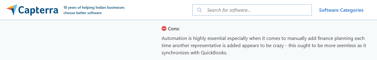 cons of quickbooks time