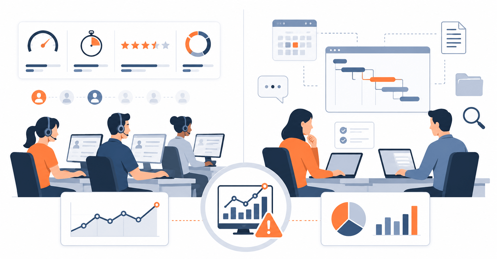 How Low Productivity Looks Different By Team Type?