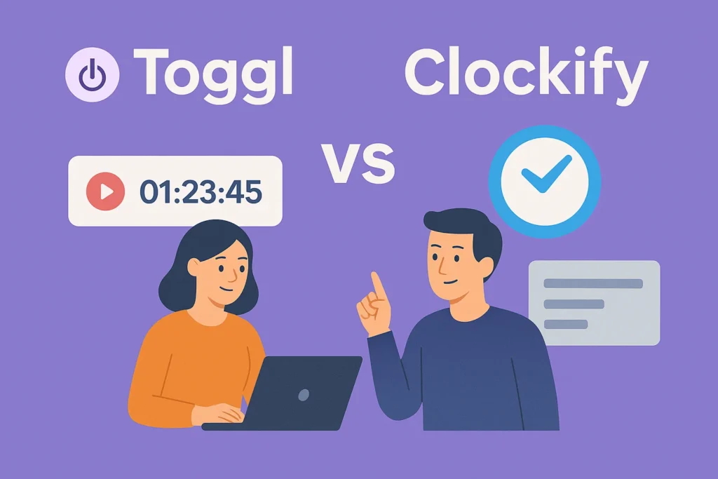 Illustration: Employee Productivity and Time tracking Blog