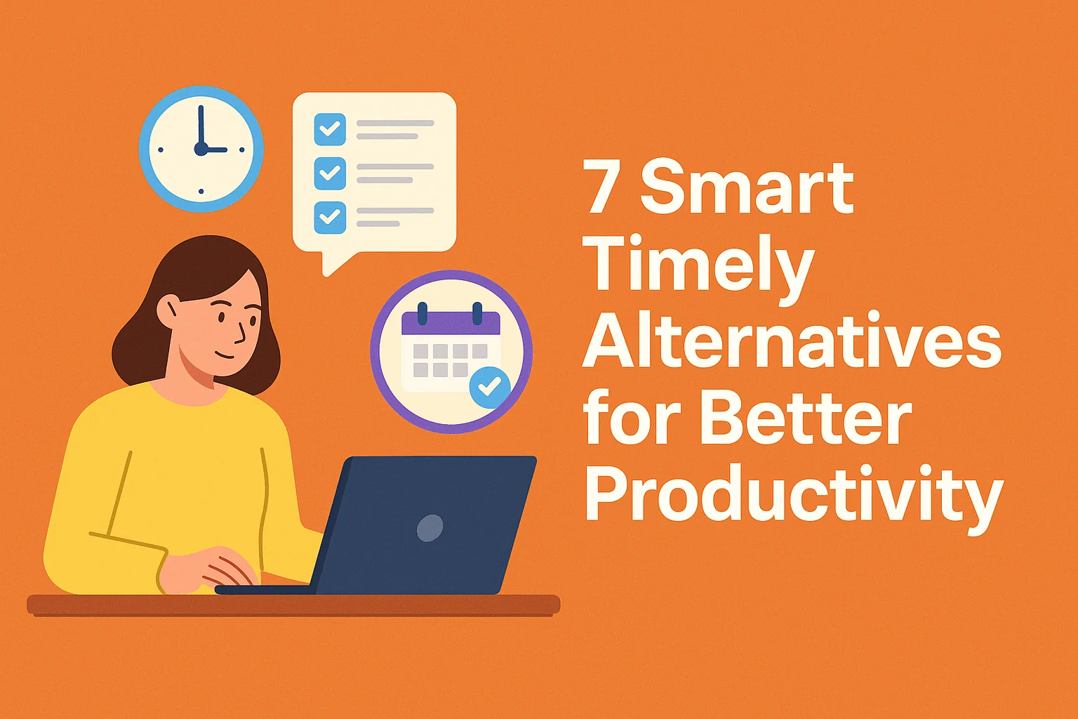 Illustration: Employee Productivity and Time tracking Blog