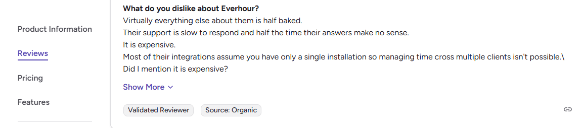 disadvantages of everhour