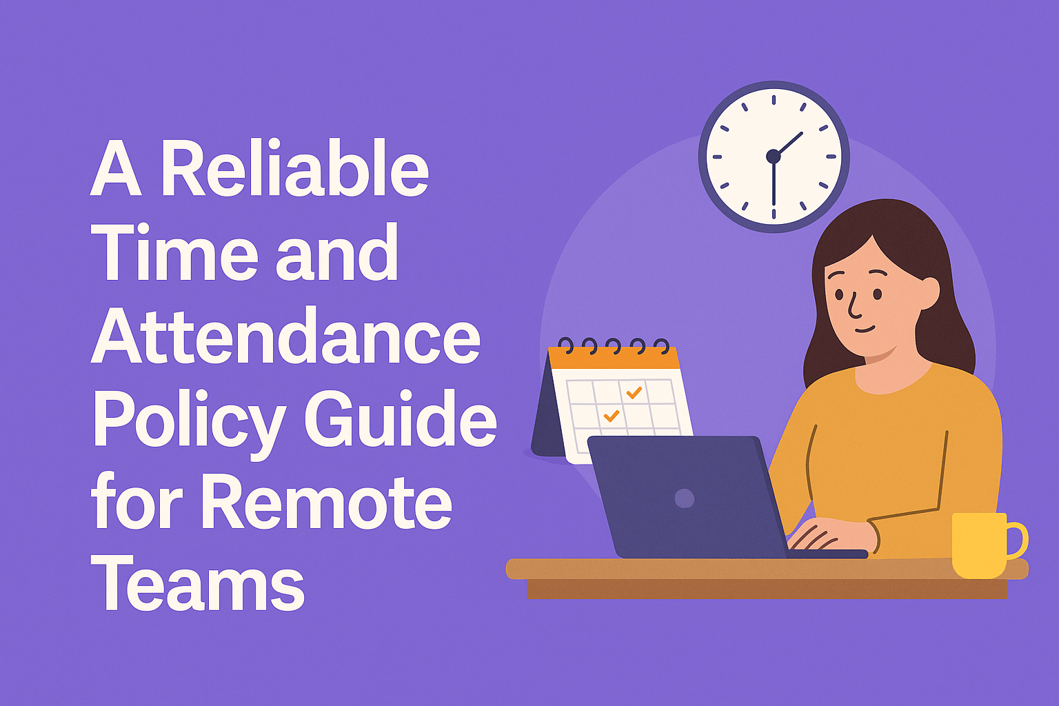 A Reliable Time and Attendance Policy Guide for Remote Teams