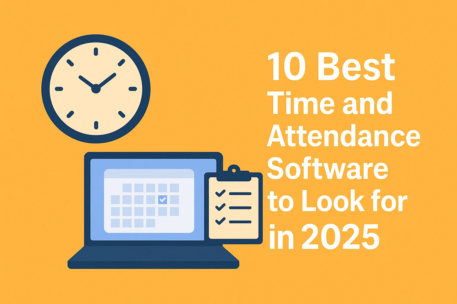 best time and attendance software, best software for tracking employee time and attendance, best employee time and attendance software