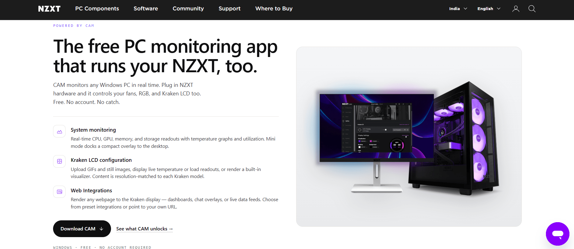 NZXT CAM