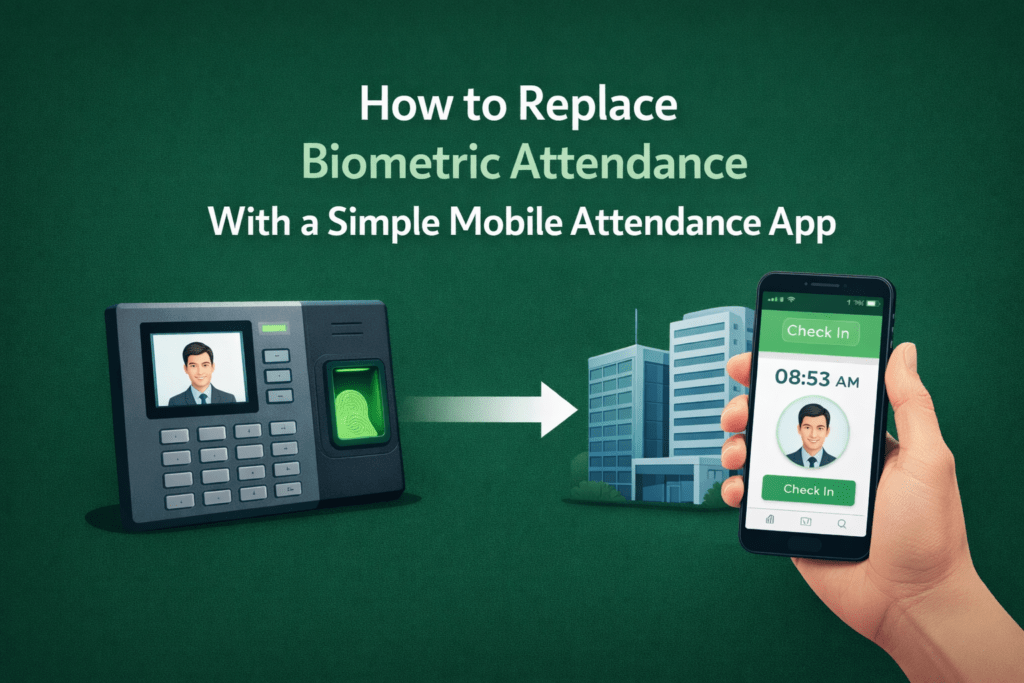 Switching from biometrics to mobile attendance, How to Replace Biometric Attendance With a Simple Mobile Attendance App