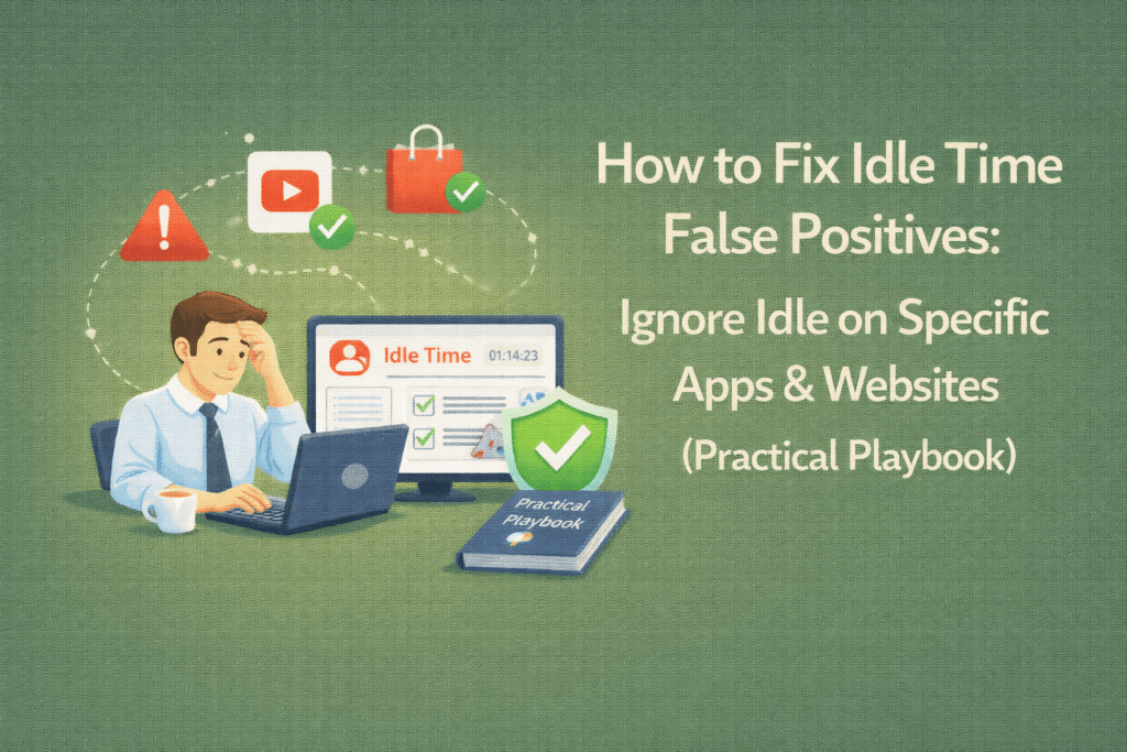 How to Fix Idle Time False Positives: Ignore Idle on Specific Apps & Websites (Practical Playbook)