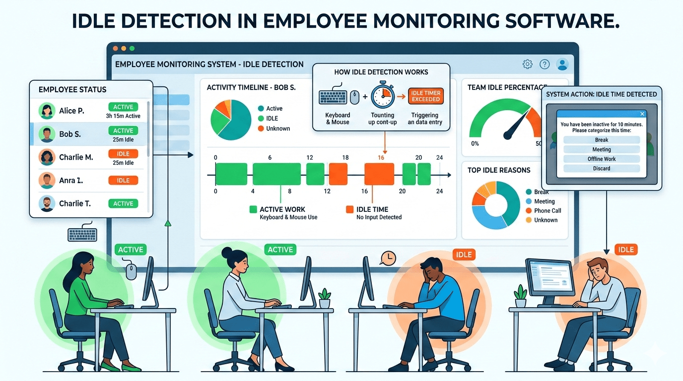 A Guide to Excluding Approved Apps/Websites from Idle Detection