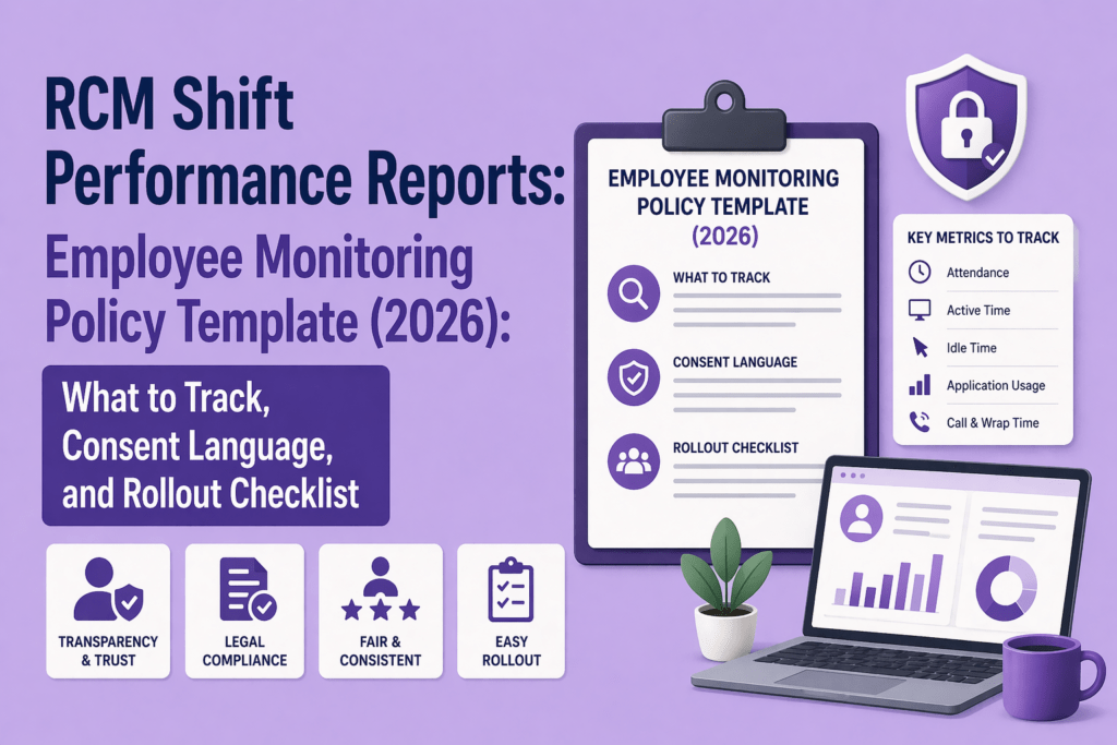 Employee Monitoring Policy Template (2026): What to Track, Consent Language, and Rollout Checklist