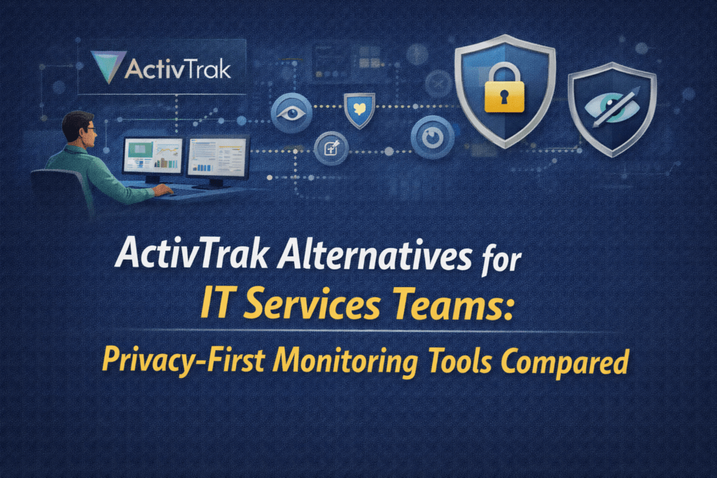 ActivTrak Alternatives for IT Services Teams: Privacy-First Monitoring Tools Compared