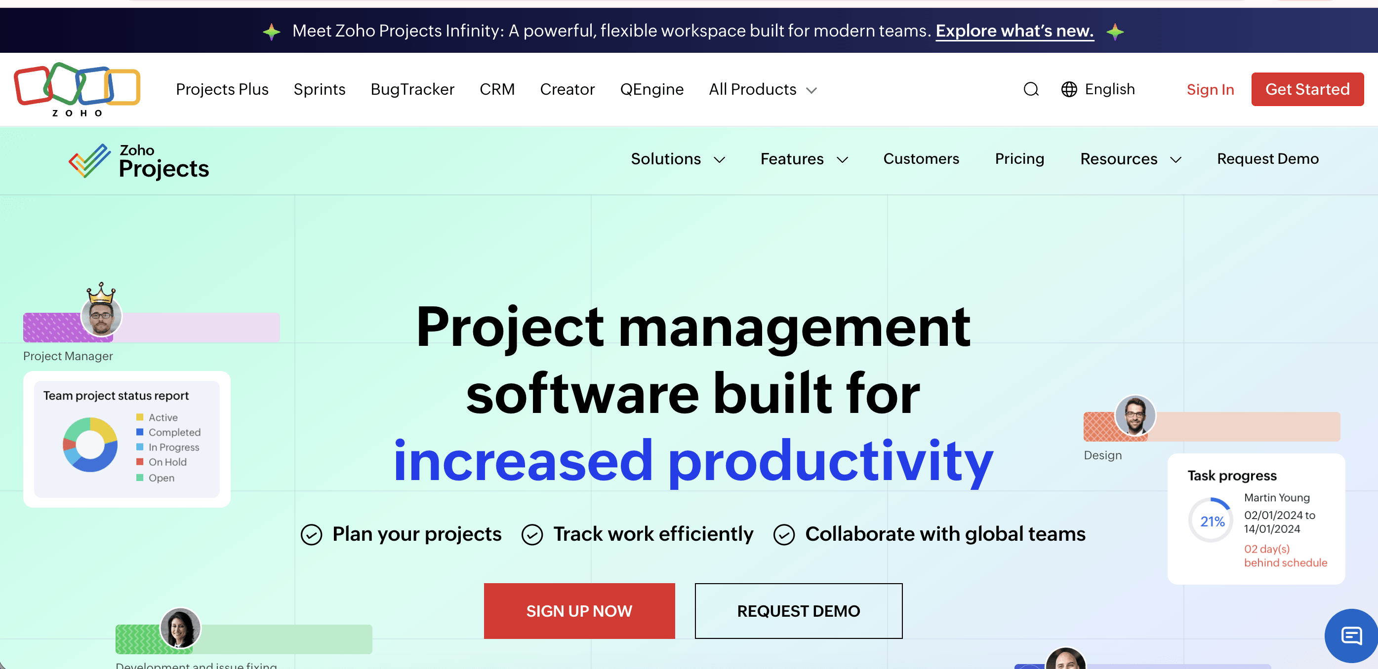 Zoho Projects