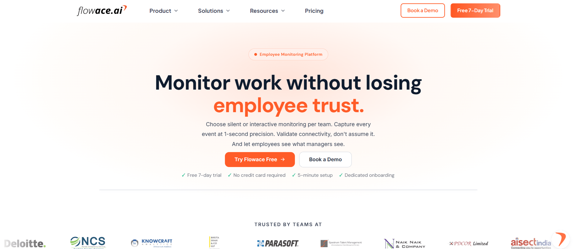 Flowace.ai Computer Monitoring Software