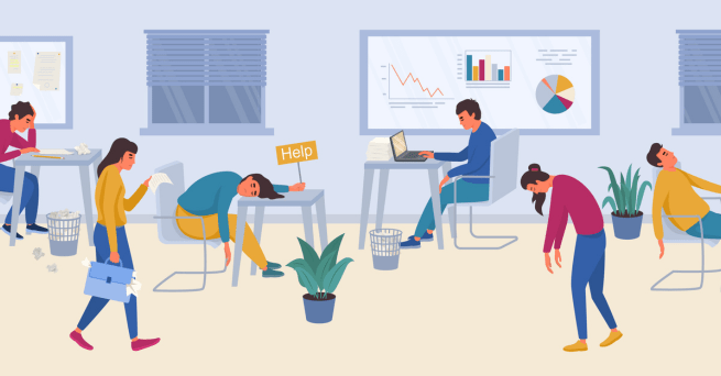 Team-Wide Signs of Overworked Employees