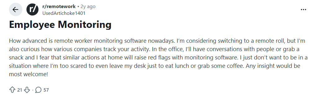 Remote Employee Monitoring Software ToolS Reddit Review